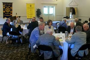 Rotary Club of Fairfax - Spoke at luncheon about Auction Fundraiser