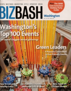 benefit auction ideas BizBash Washington cover