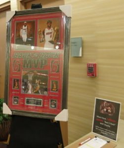 consignment items for fundraisers Miami Heat MVP