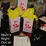 Signup party board for moms