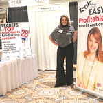 Benefit auction trade show booth help for school auctions